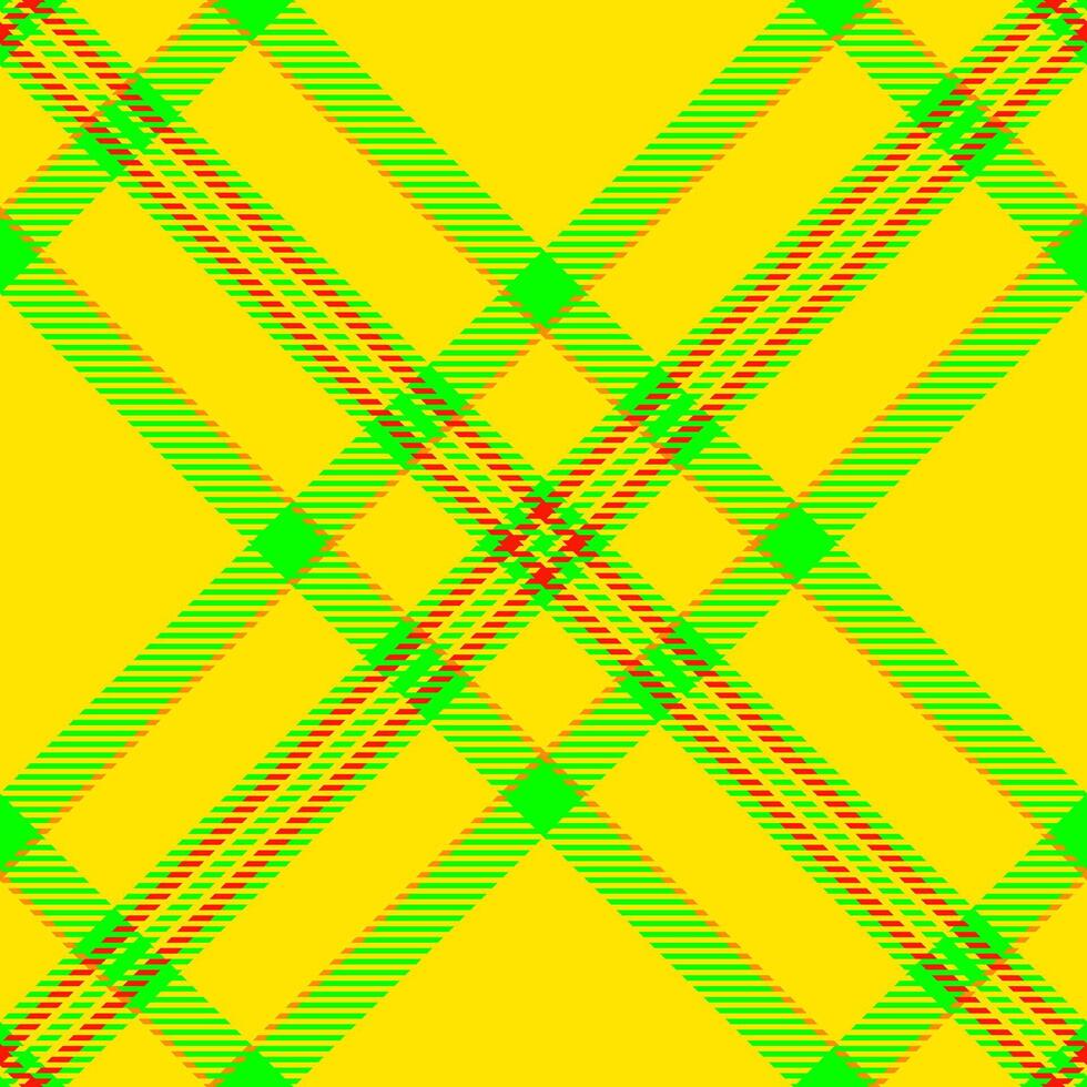 Figure texture background tartan, finish check fabric textile. Panjabi seamless pattern plaid in bright and radioactive colors. vector