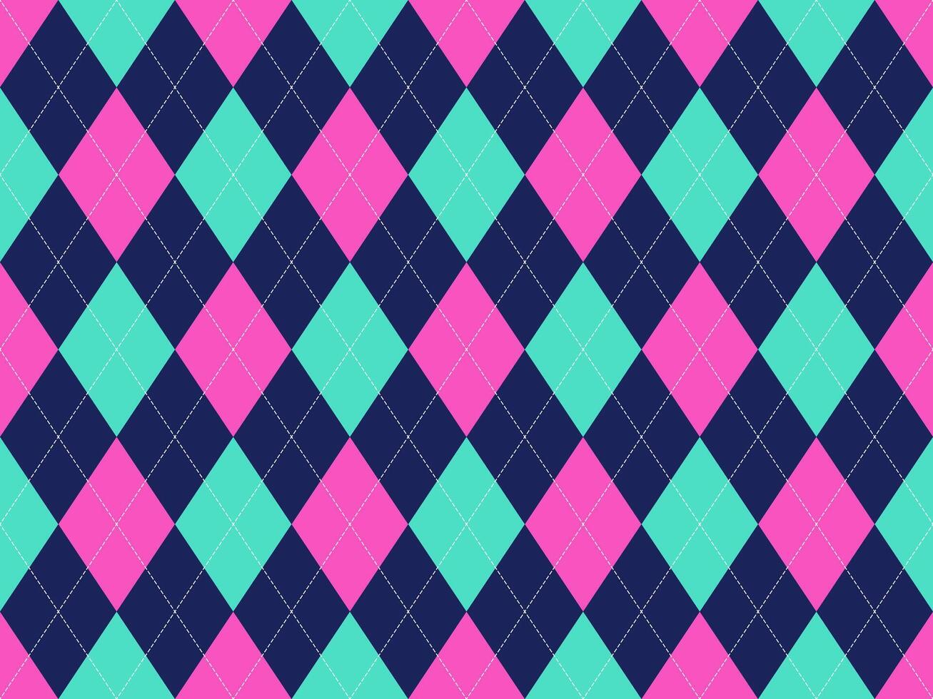 Argyle pattern seamless. Fabric texture background. Classic argill ornament vector