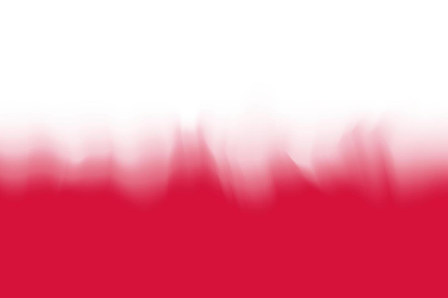 Poland flag illustration in abstract modern style. Thank you for help. vector