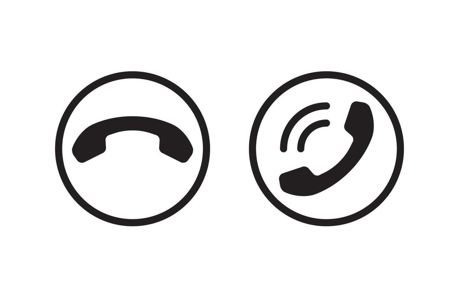 Call phone icon. Communication and support symbol. Telephone sign. vector