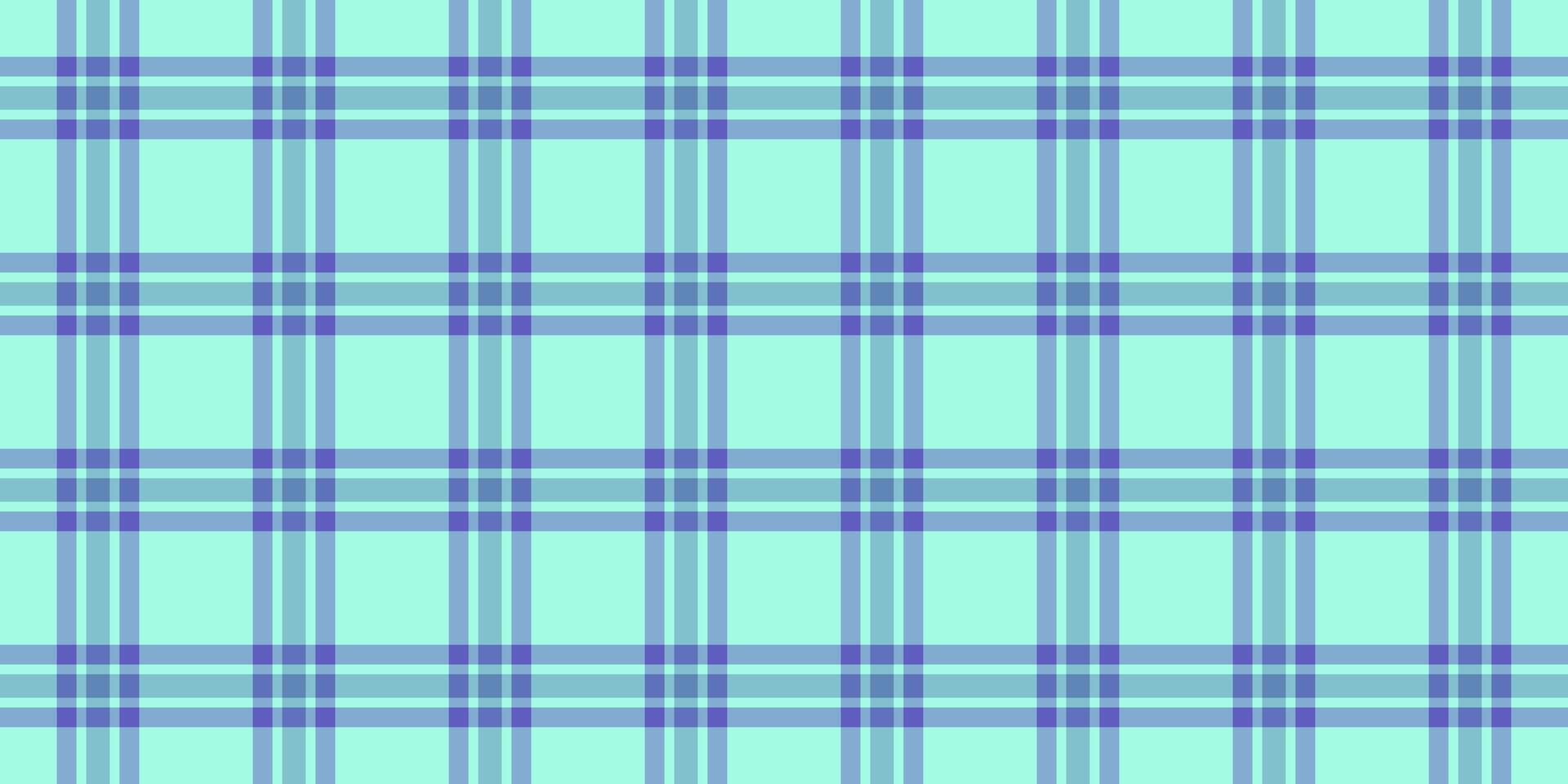 Celebrate background tartan pattern, dining texture seamless plaid. Good check fabric textile in cyan and teal colors. vector