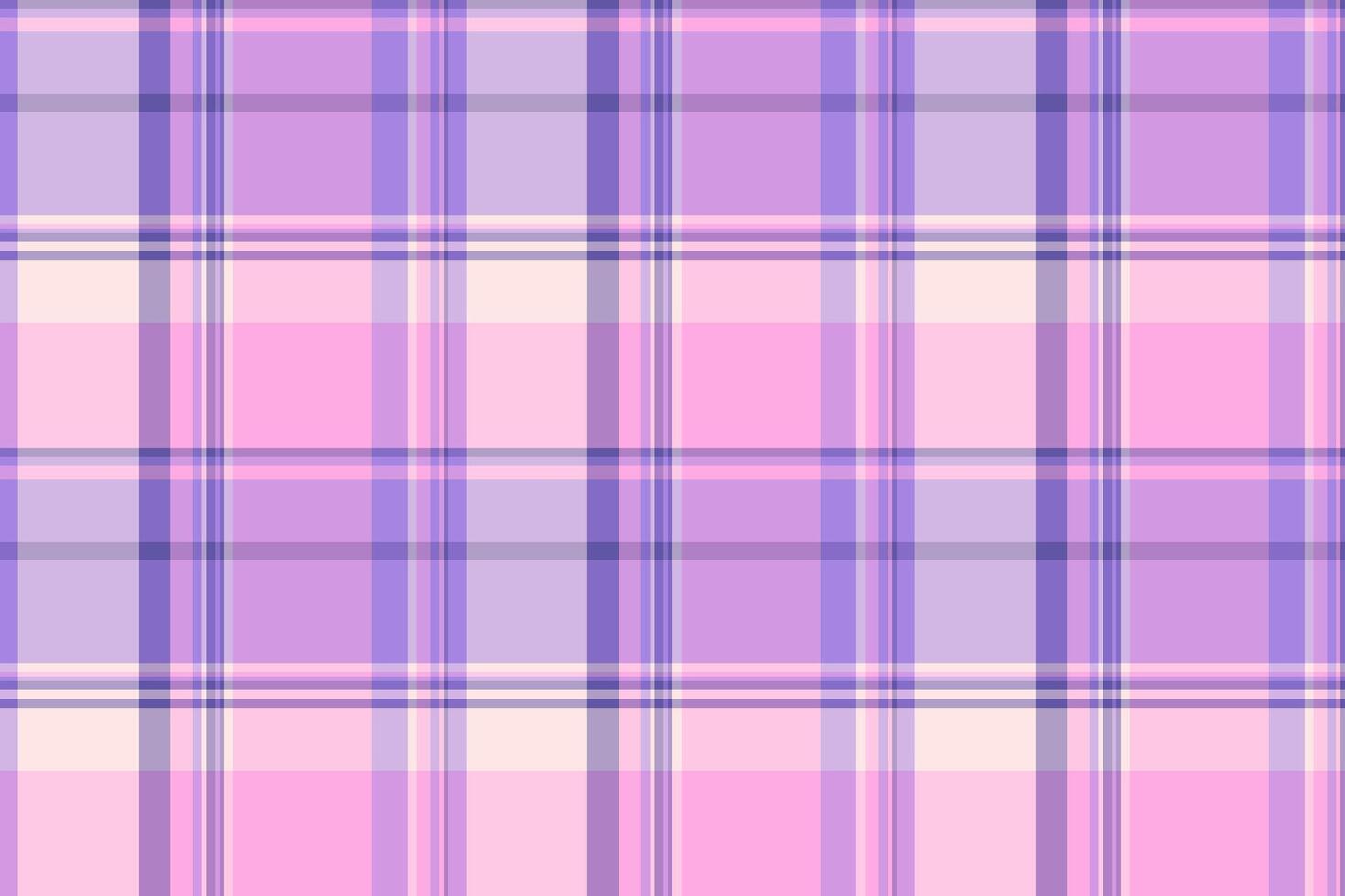 Ethnicity textile texture seamless, striped check pattern plaid. Diamond background tartan fabric in purple and light colors. vector