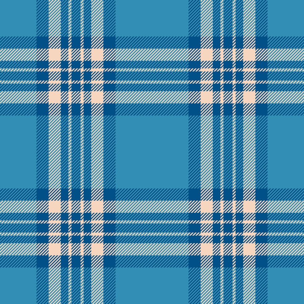 Living room pattern texture textile, frame plaid tartan. Grunge background fabric check seamless in cyan and light colors. vector