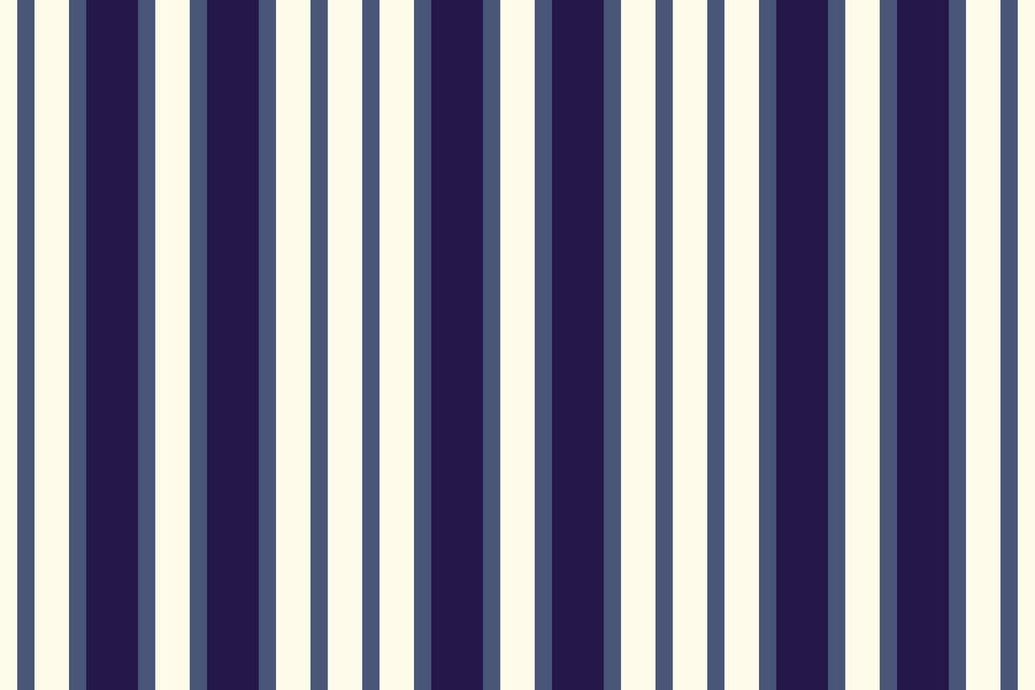 Tapanese vertical lines, tee seamless background fabric. Drapping stripe textile texture pattern in blue and ivory colors. vector
