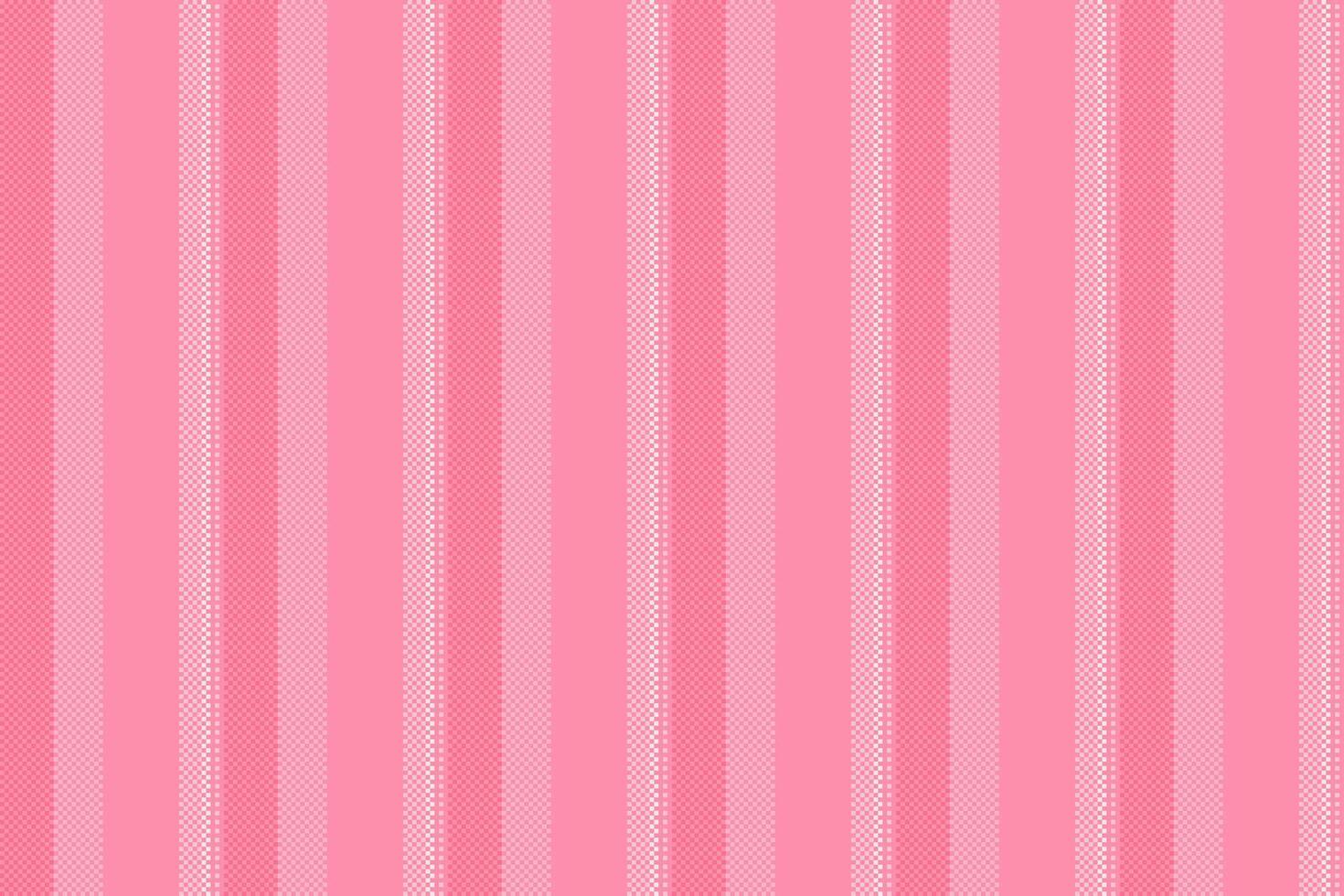 Nrand fabric stripe seamless, bedroom background textile vertical. 2eutral pattern lines texture in red and light pink colors. vector