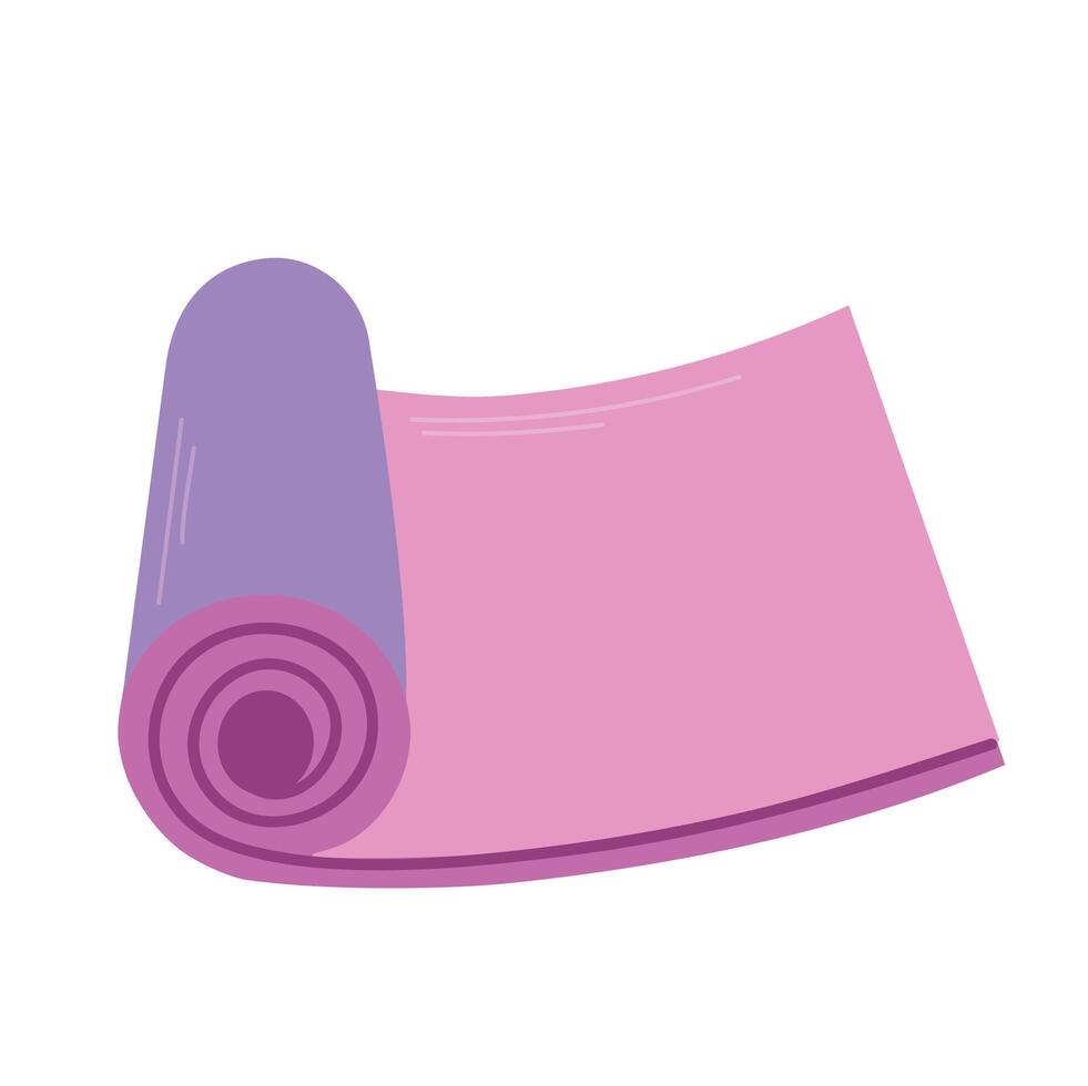Yoga mat icon clipart avatar logotype isolated illustration vector