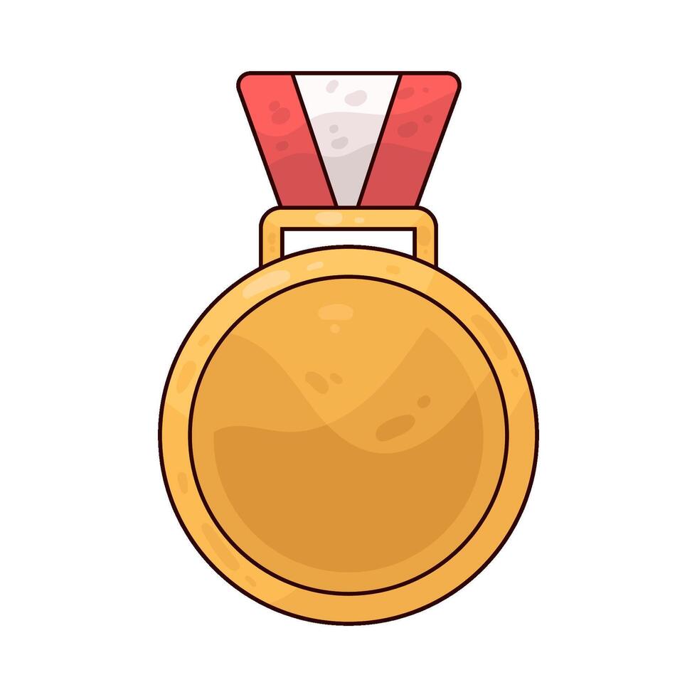 Illustration of medal vector