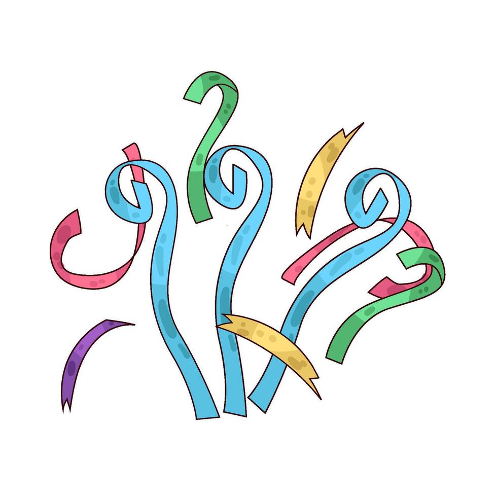 Illustration of ribbon vector