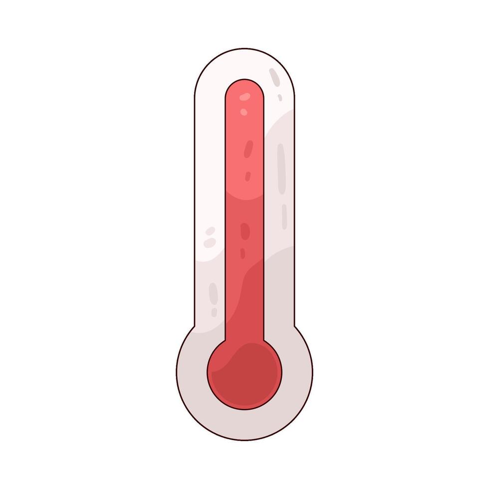 Illustration of heat temperature vector