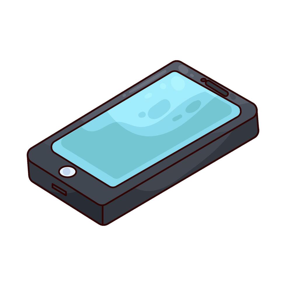 Illustration of smartphone vector