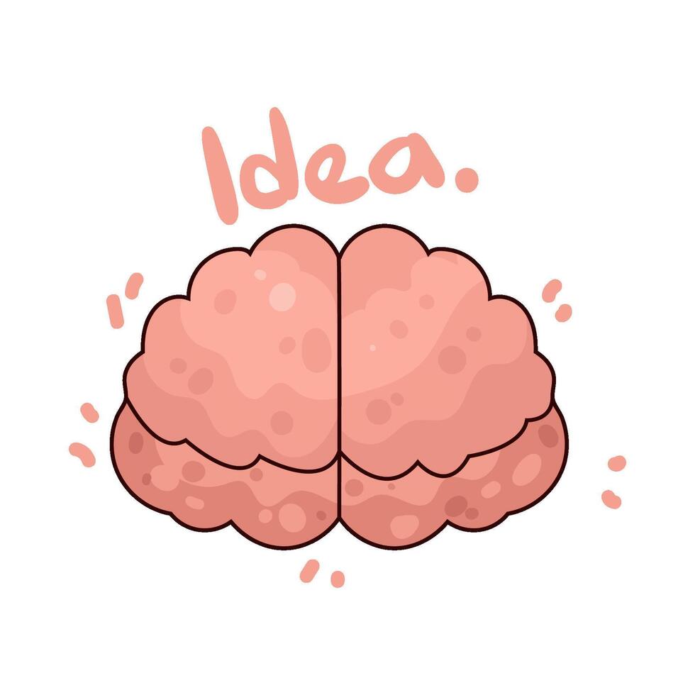 Illustration of idea vector