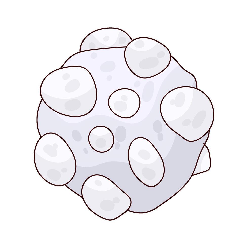 Illustration of kidney stone vector