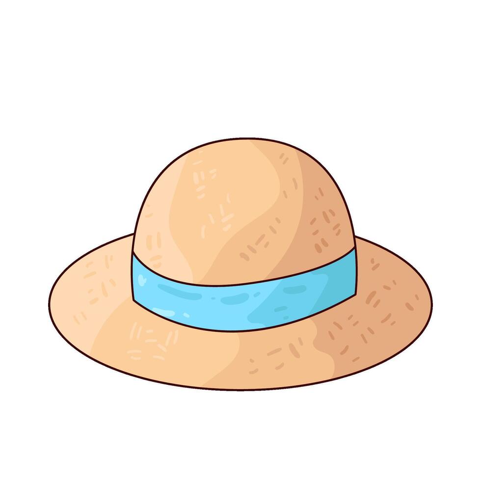 Illustration of hat vector