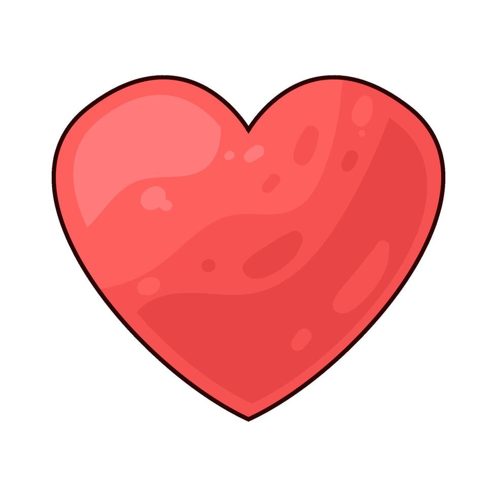 Illustration of heart vector