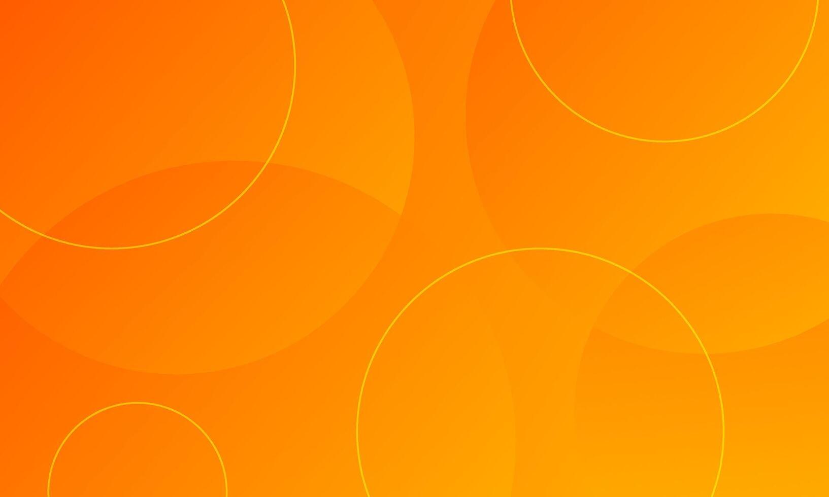 abstract orange circle background vector