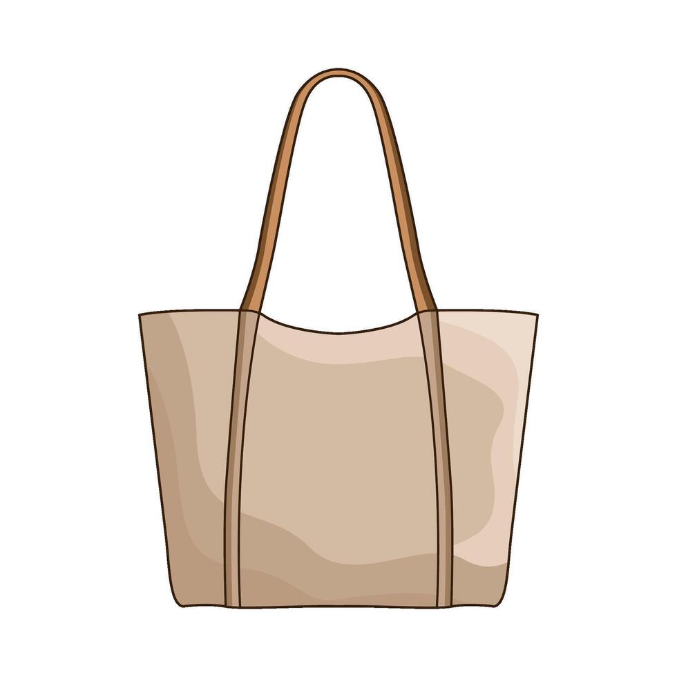 illustration of handbag vector