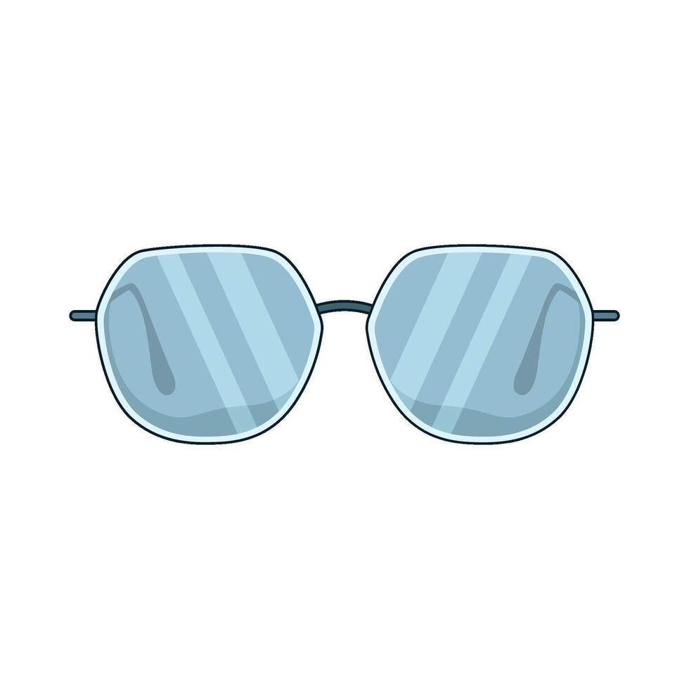 illustration of eyeglasses vector