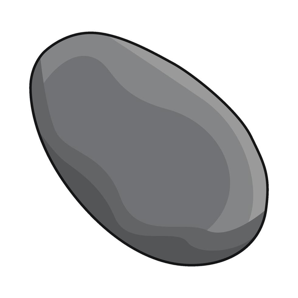 illustration of zen stone vector