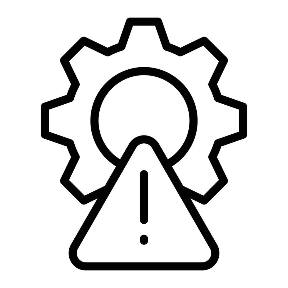 Risk Icon Design vector