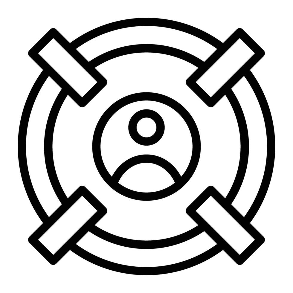 Niche Icon Design vector