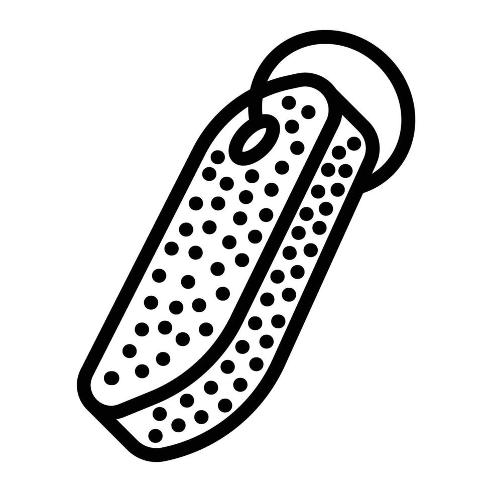 Pumice Stone Icon Design vector