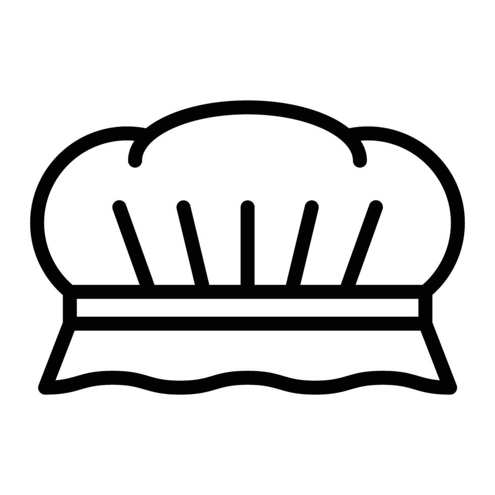 Shower Cap Icon Design vector