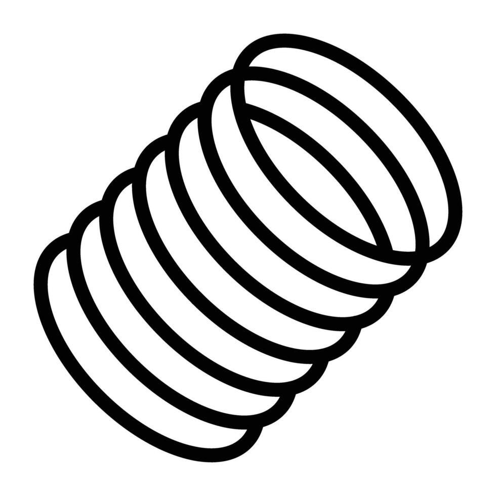 Conduit Icon Design vector