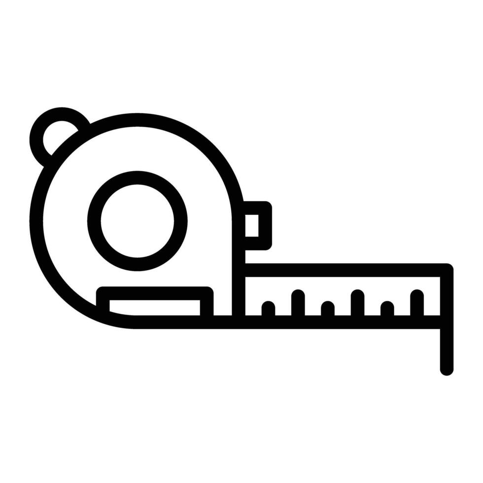 Measuring Tape Icon Design vector