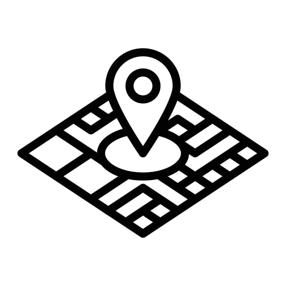 Geofencing Icon Design vector