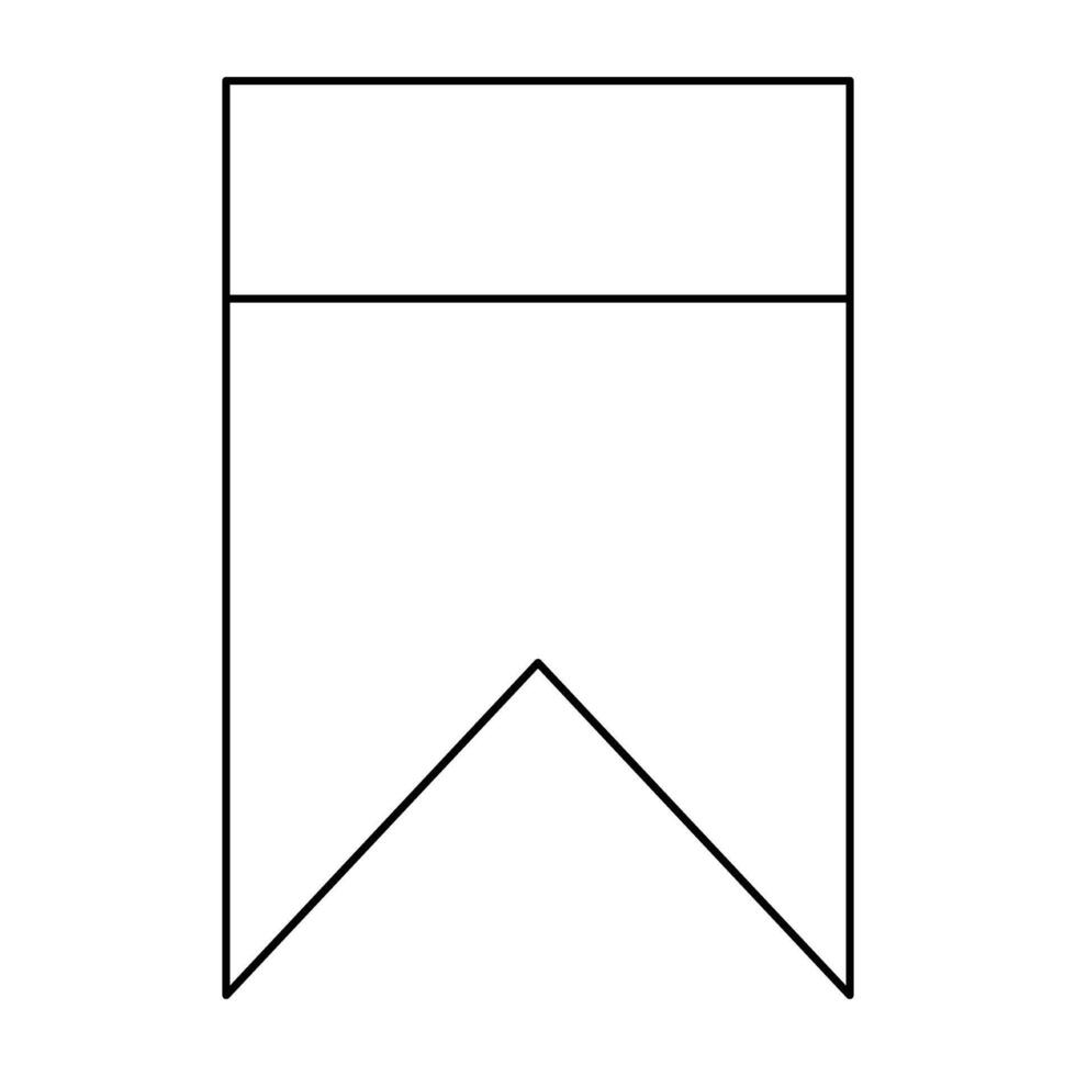 Bookmark Icon Design vector