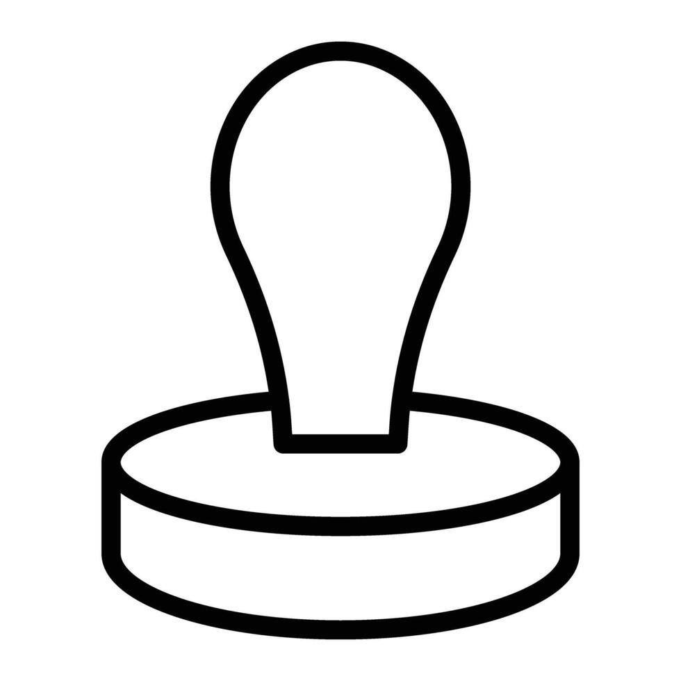 Stamp Icon Design vector