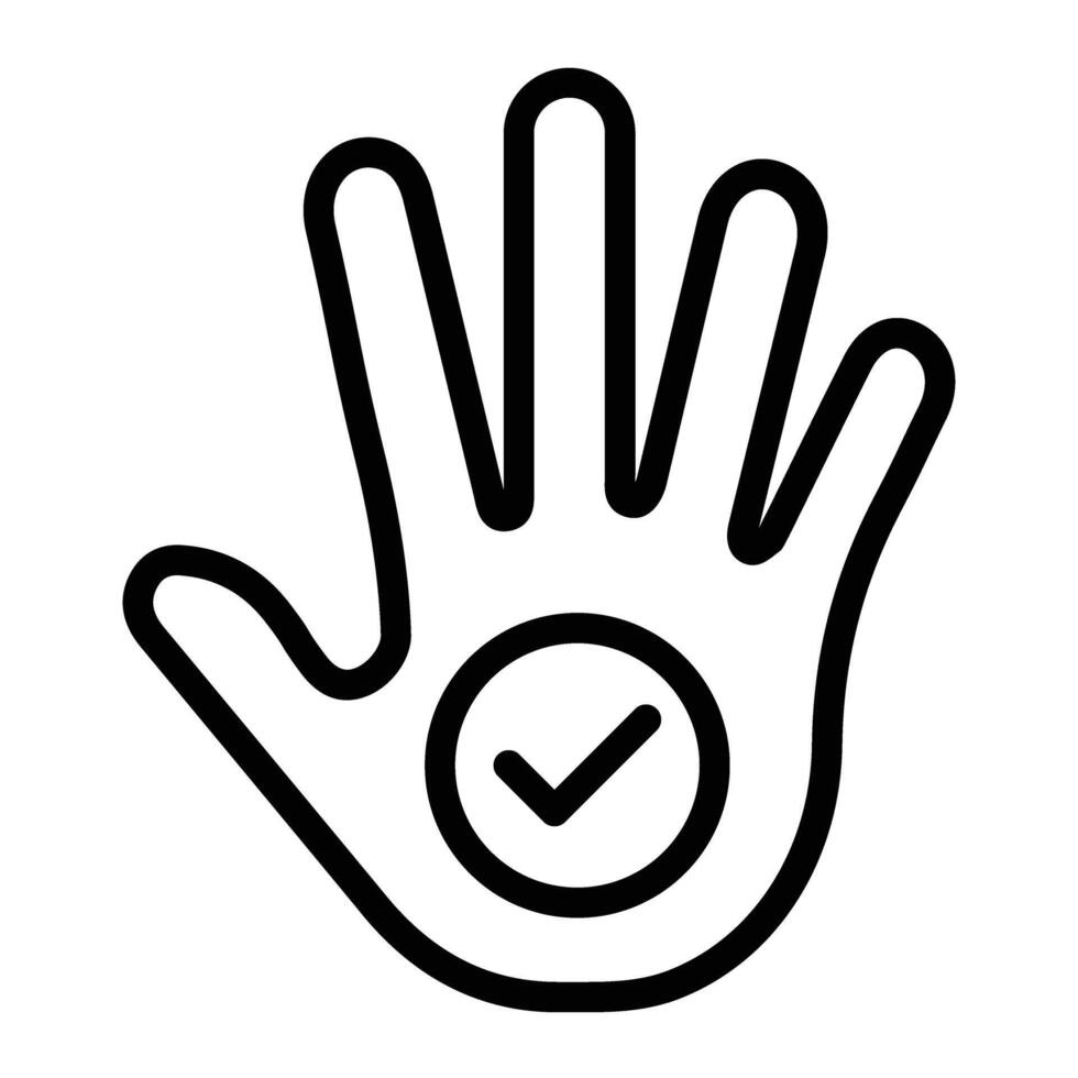 Hand Icon Design vector