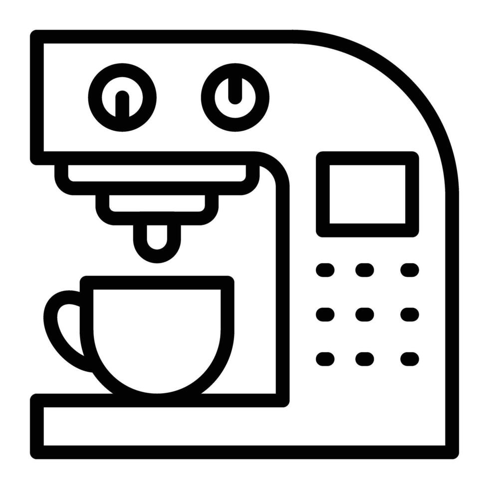 Coffee Maker Icon Design vector