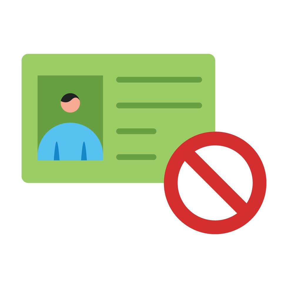 Fake Icon Design vector