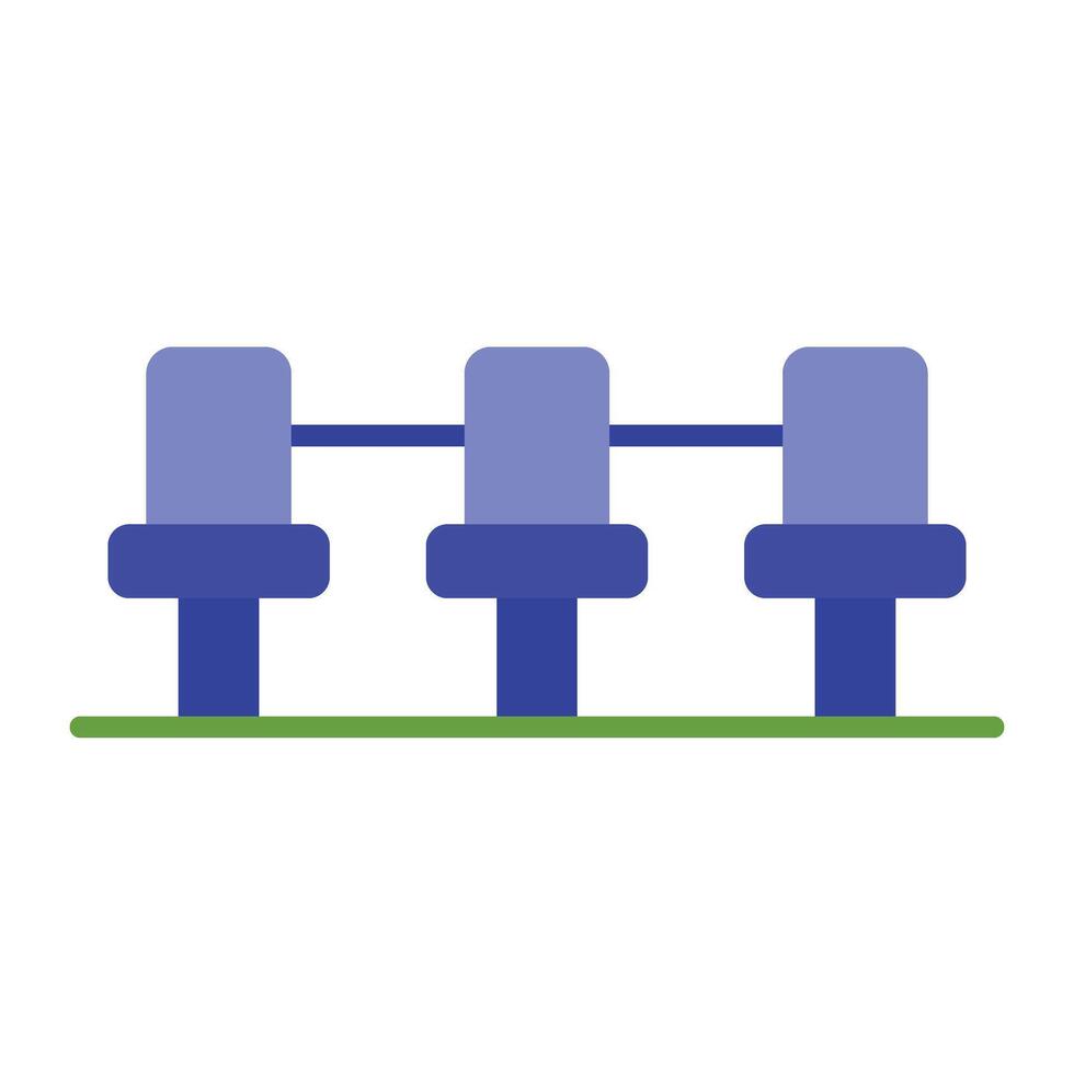 Seating Icon Design vector