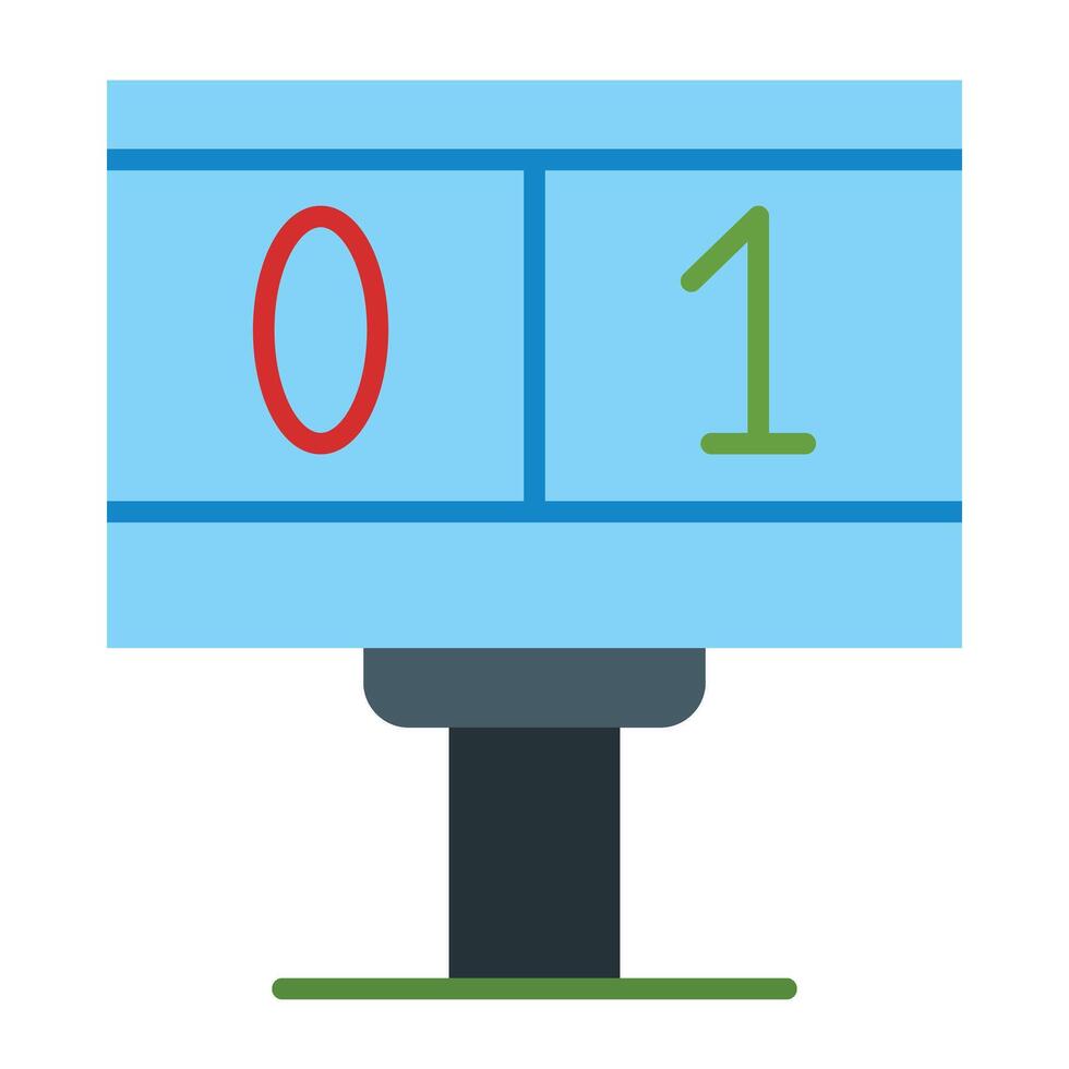 Scoreboard Icon Design vector