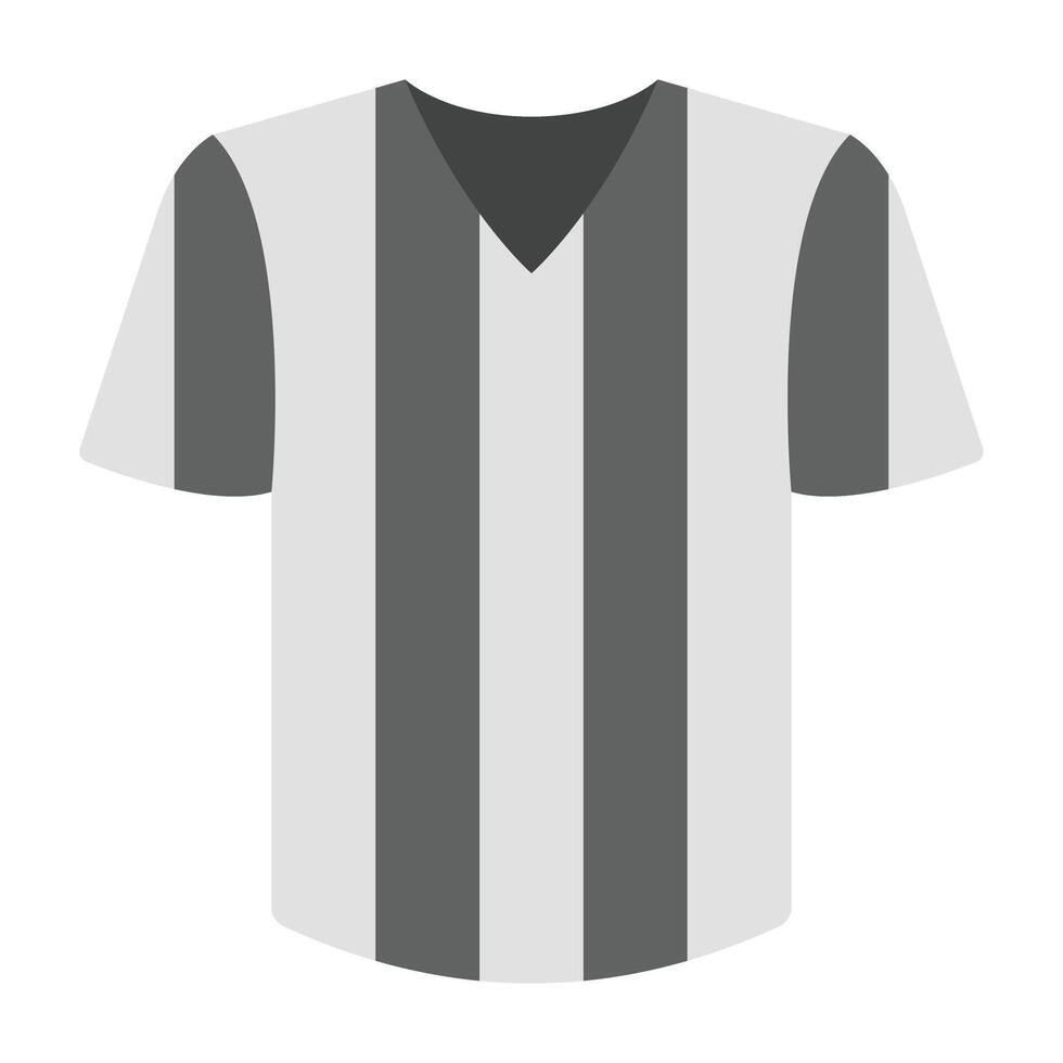 Referee Shirt Icon Design vector