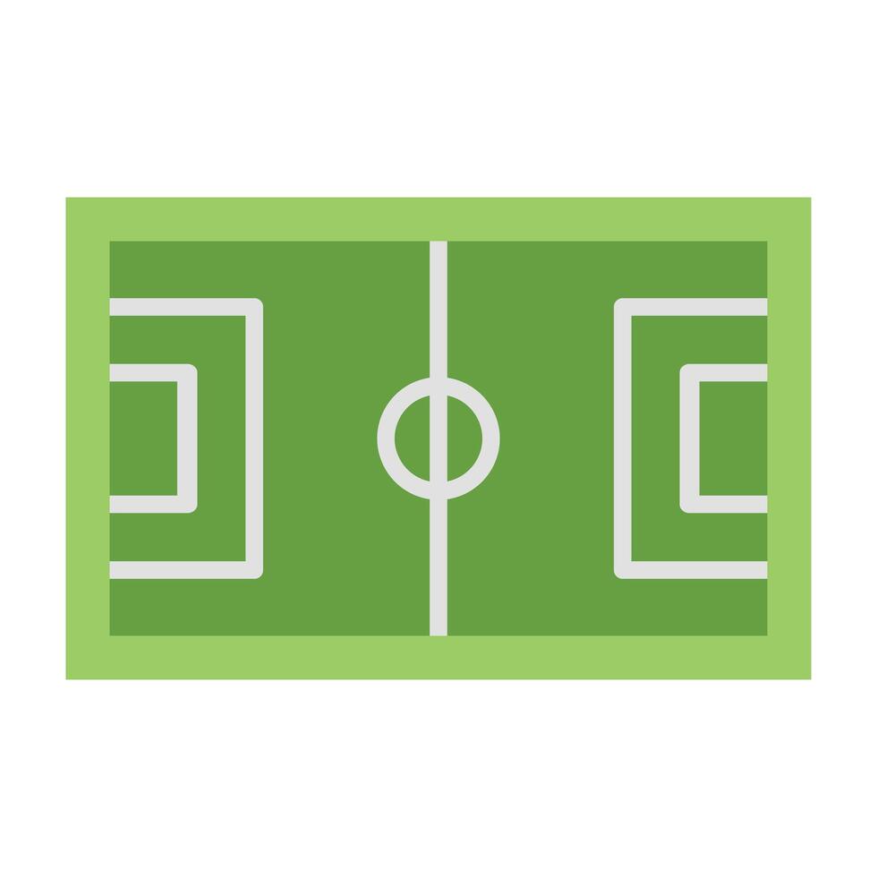Football Field Icon Design vector