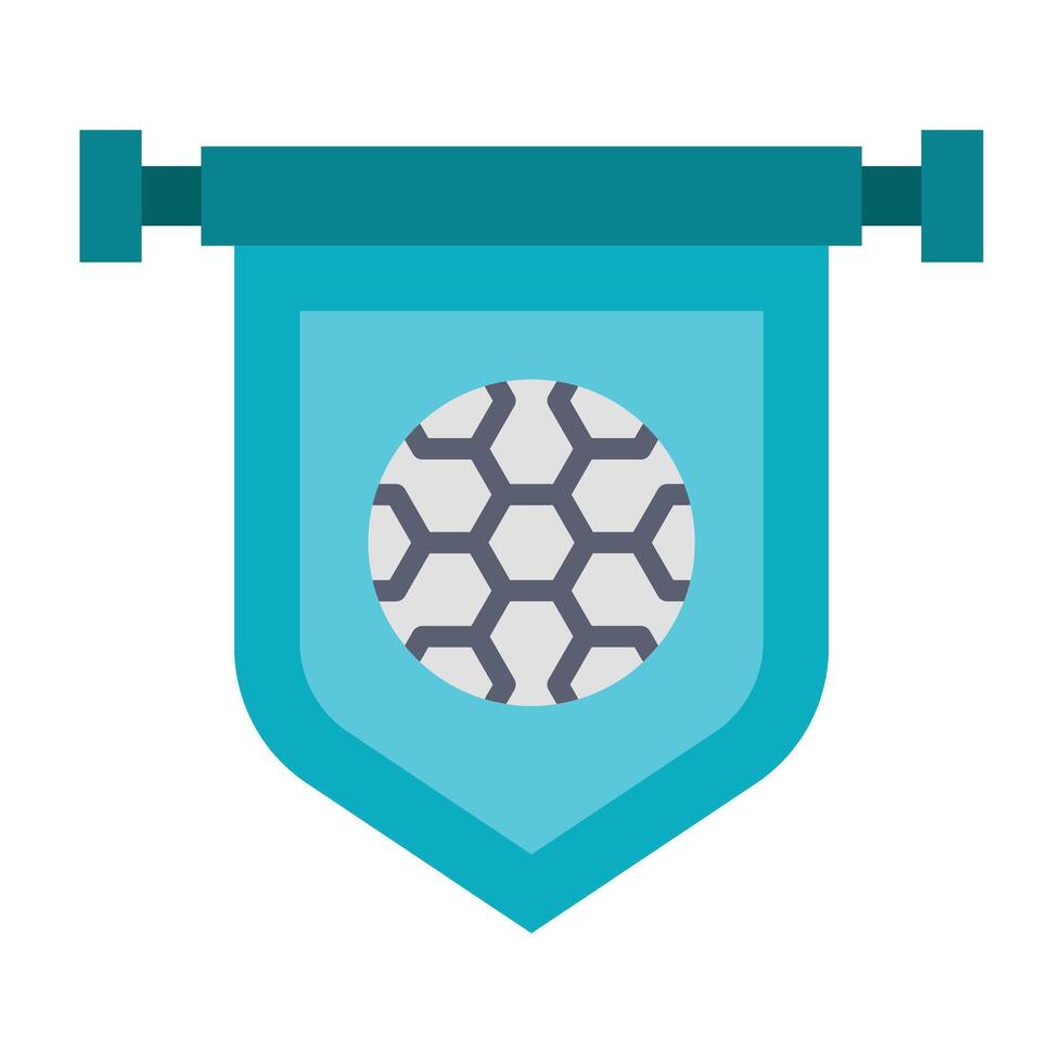 Football Banner Icon Design vector