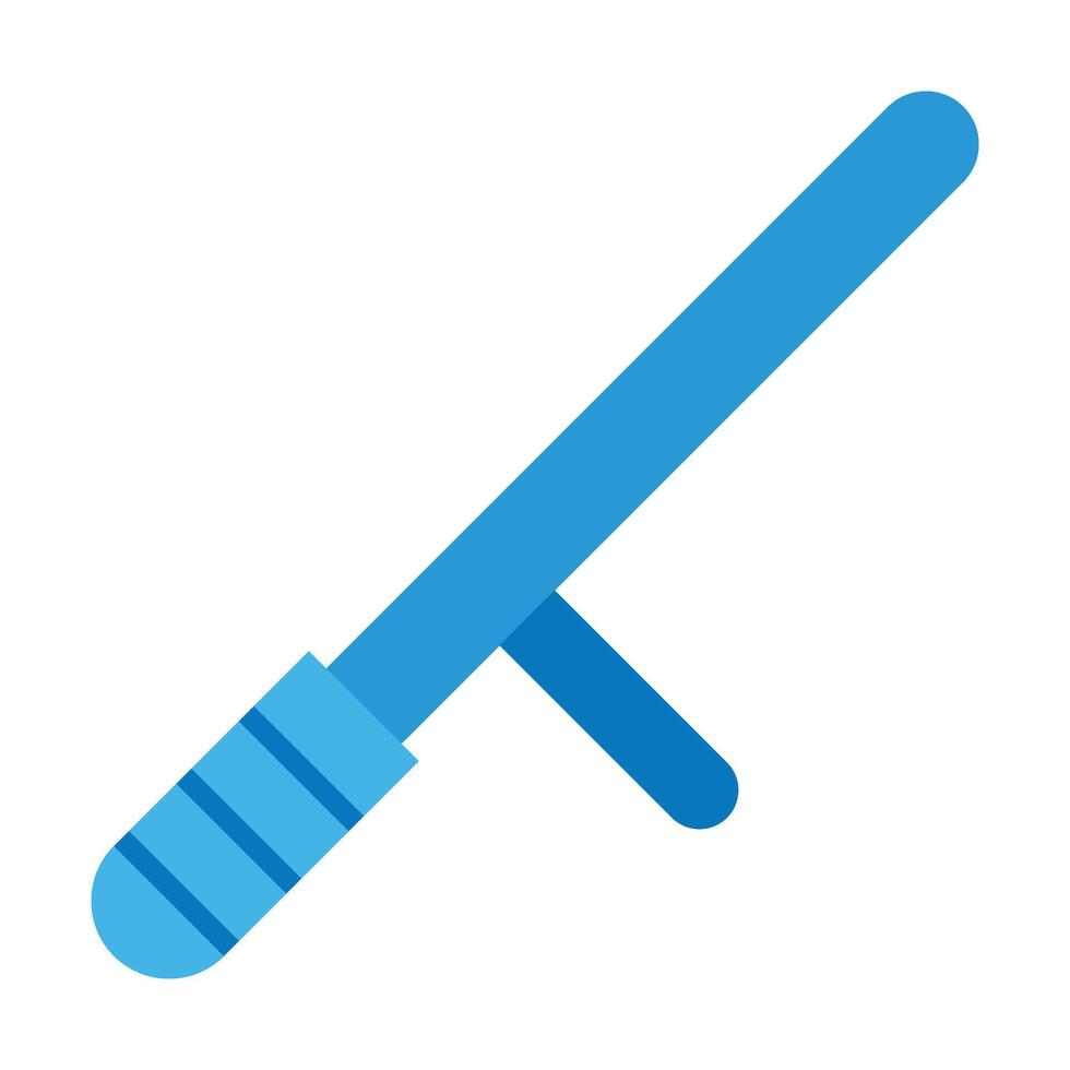 Police Stick Icon Design vector