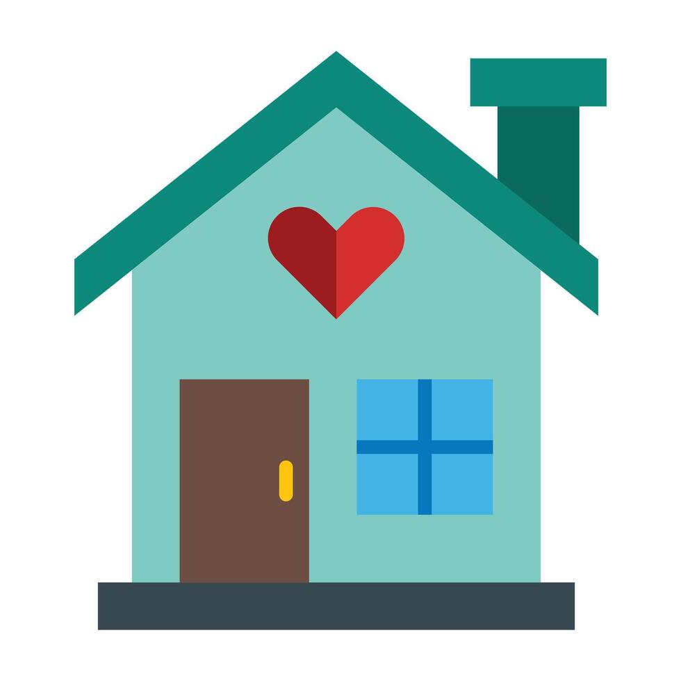 Sweet Home Icon Design vector