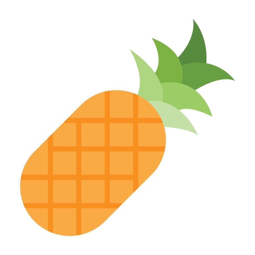 Pineapple Icon Design vector