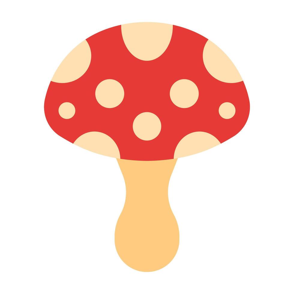 Mushroom Icon Design vector