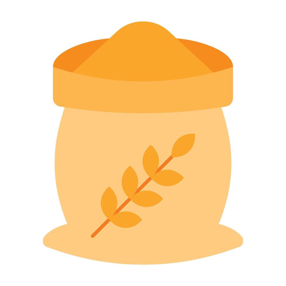 Flour Icon Design vector
