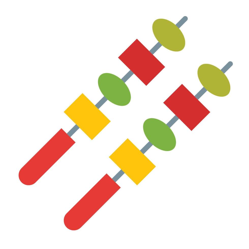 BBQ Stick Icon Design vector