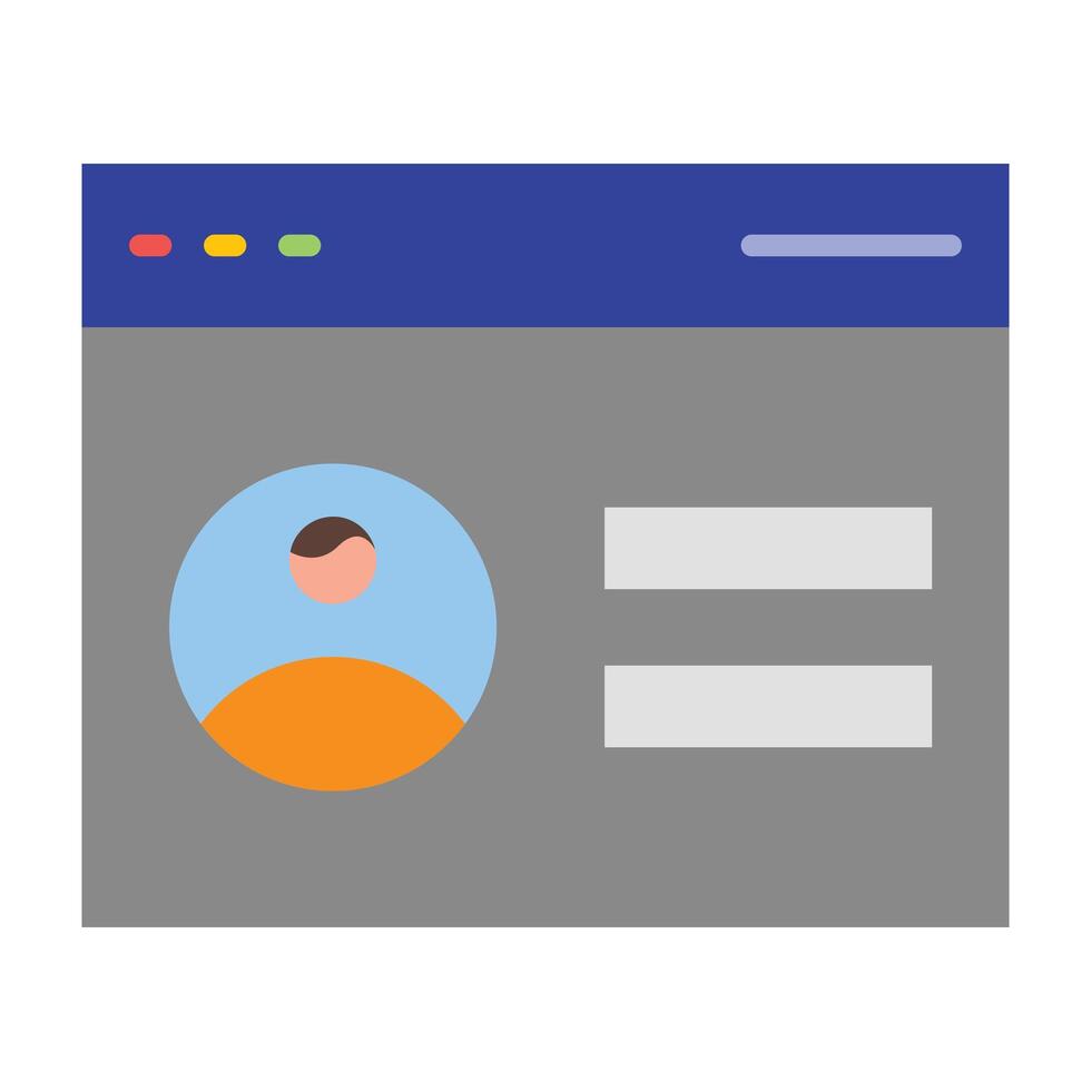 Sign In Icon Design vector