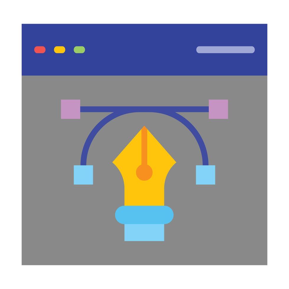 Edit Icon Design vector