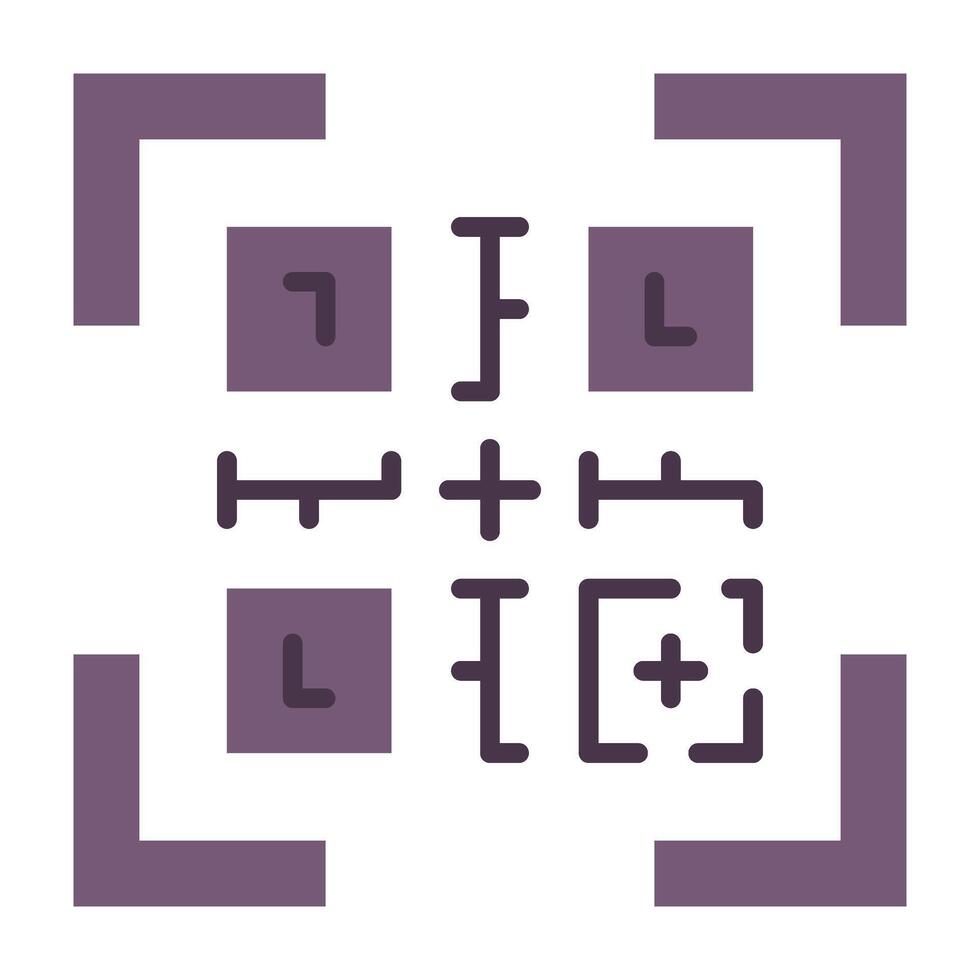 Qr Code Icon Design vector