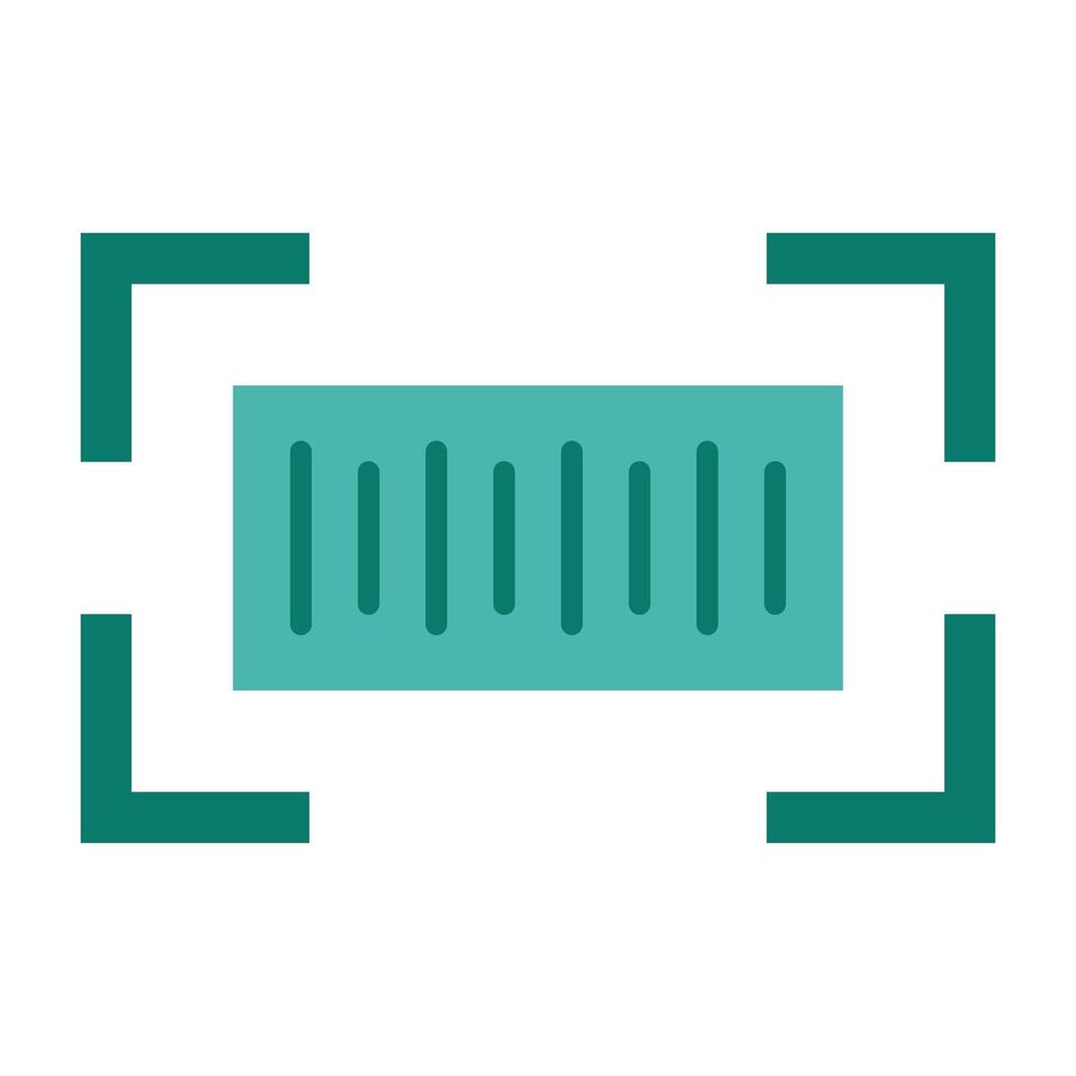 Barcode Icon Design vector