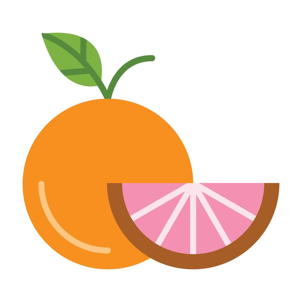 Grapefruit Icon Design vector